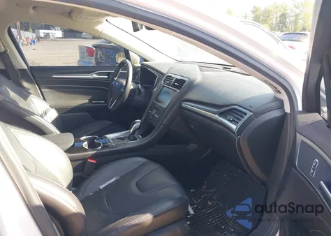 2016 Ford Fusion Hybrid Titanium from USA, damaged, VIN 3FA6P0RU2GR357739